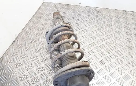 Front shock absorber with coil spring