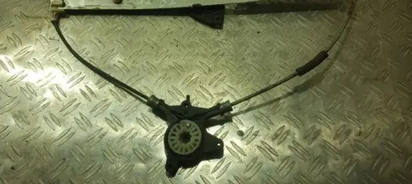 Sliding door window regulator with motor