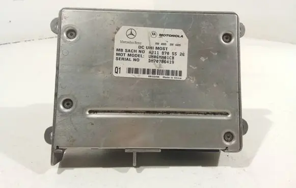 Mercedes-Benz E W211 Bluetooth control unit module A2118705526