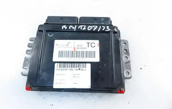 Daewoo Kalos Engine control unit/module 96376652TC S010016040