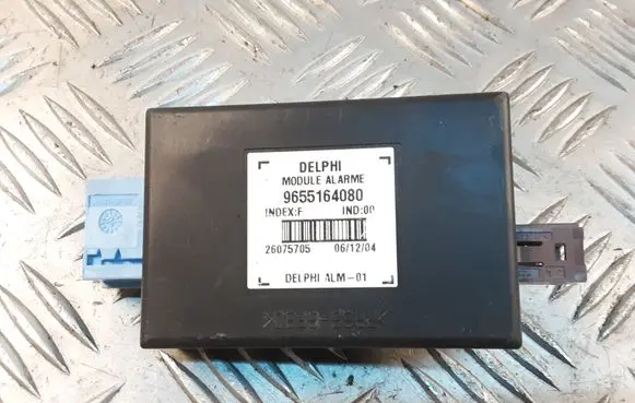 Peugeot 407 Alarm control unit/module 9655164080