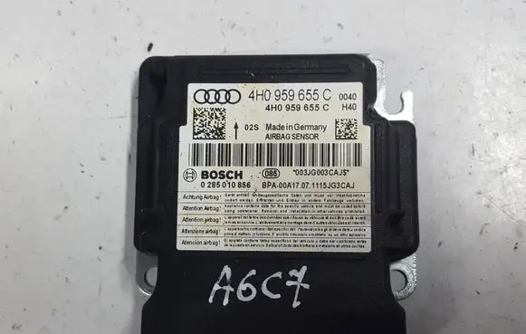 Audi A6 S6 C7 4G Airbag control unit/module 4H0959655C 0285010856