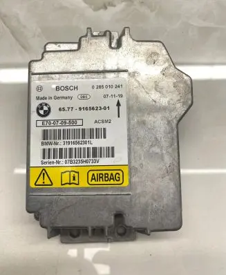 BMW X6 E71 Airbag control unit/module 9165623 31916562301L 0285010241