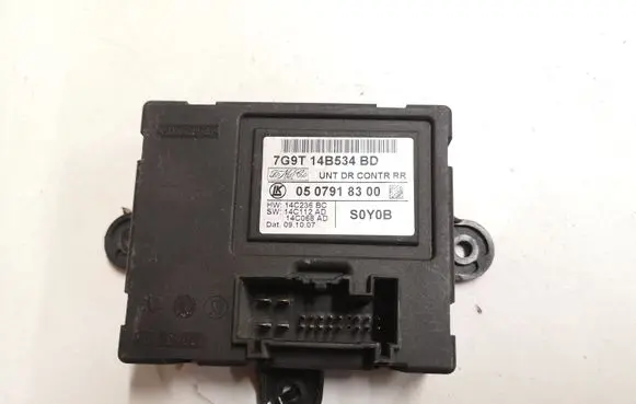 Ford Mondeo MK IV Door control unit/module 7G9T14B534BD 0507918300 14C236BC