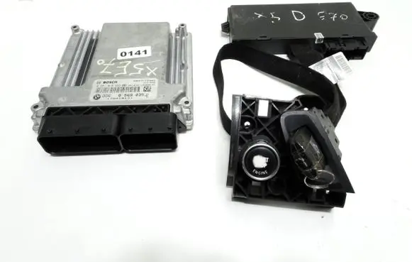 BMW X5 E70 Engine ECU kit and lock set 8509035 0281016639 9227106