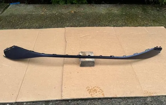 Audi Q4 Sportback e-tron Front bumper splitter molding 89A807663A