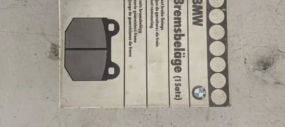BMW 3 E30 Brake pads (rear) 34211158912 1158912 34211154398