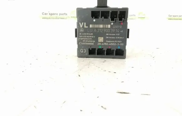 Mercedes-Benz C W204 Door control unit/module 2129003914 A2129003914