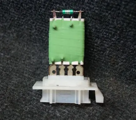 Skoda Yeti (5L) Heater blower motor/fan resistor