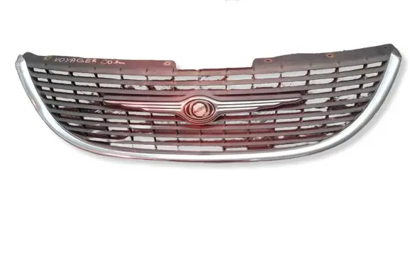 Chrysler Voyager Front bumper upper radiator grill 4857300AA