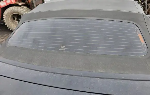 Ford Mustang V Rear windscreen/windshield window CABRIO2014