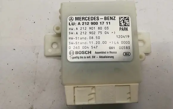 Mercedes-Benz E W212 Parking PDC control unit/module A2129001711