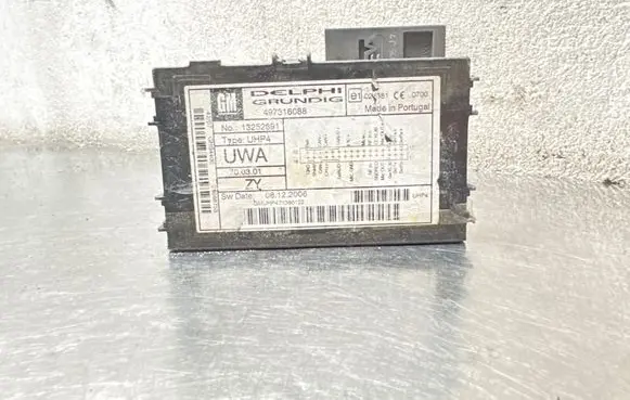 Opel Vectra C Bluetooth control unit module 13252891 497316088 700301