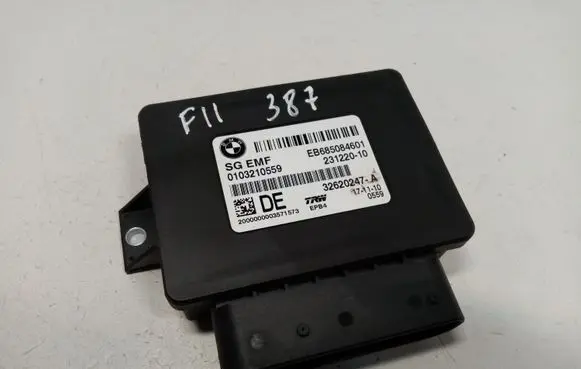 BMW 5 F10 F11 Hand brake control module 6850846 34436850846 34436887358