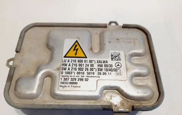 Mercedes-Benz S W221 Xenon control unit/module 