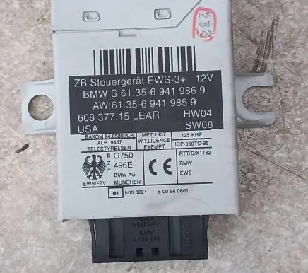 Immobilizer control unit/module