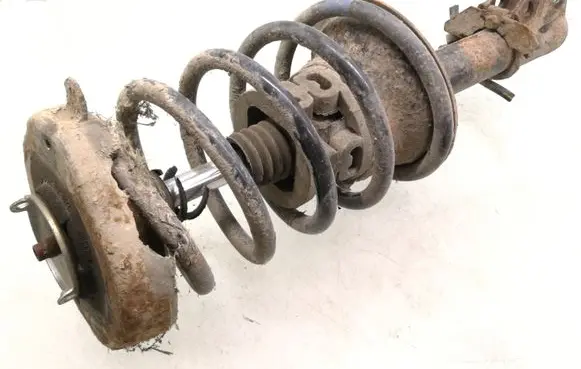 Renault Scenic I Front shock absorber with coil spring