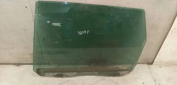 Rear door window glass