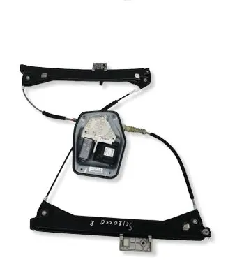 Volkswagen Scirocco Front door window regulator with motor 1K8837402P 546255