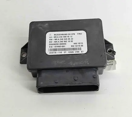 Mercedes-Benz CLA C117 X117 W117 Rear brake EMF control unit/module A2465450532 A2469021002