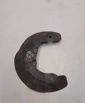 Audi A6 S6 C6 4F Front brake disc dust cover plate 