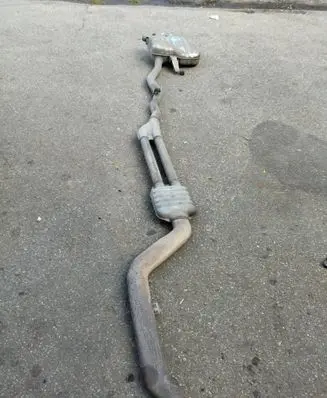 BMW 5 GT F07 Muffler/silencer 