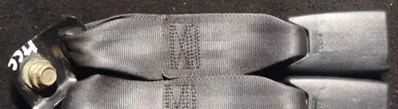 Honda Civic Middle seatbelt buckle (rear) 