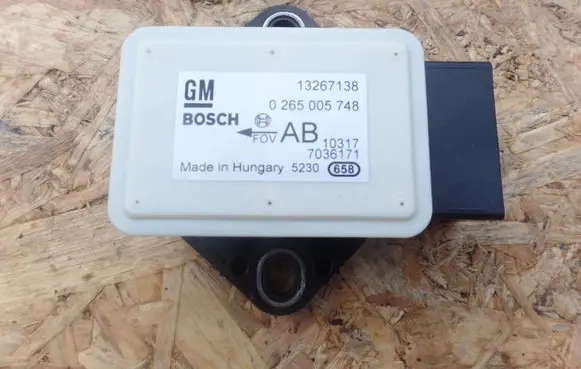 ESP acceleration yaw rate sensor