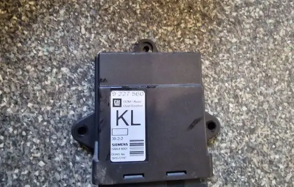 Opel Vectra C Comfort/convenience module 9227560