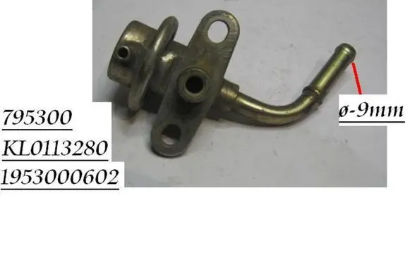 Mazda 323 F Fuel pressure regulator 795300 KL0113280