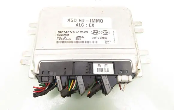 KIA Rio Engine control unit/module 5WY5716A 391102X567