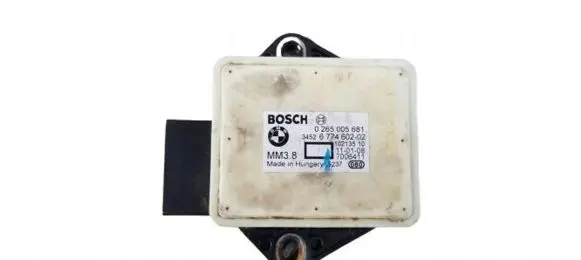 BMW 5 E60 E61 ESP acceleration yaw rate sensor 0265005681