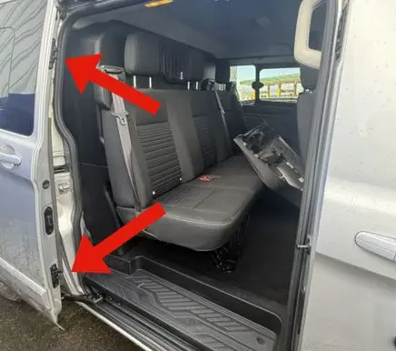 Ford Transit Custom Sliding door latching motor BK21V25301AD