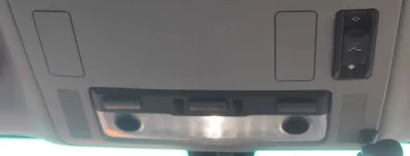 BMW M5 Headlining lighting console trim 
