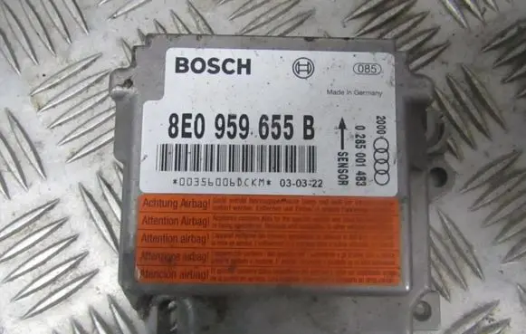 Audi A4 S4 B6 8E 8H Airbag control unit/module 8e0959655b 0285001483