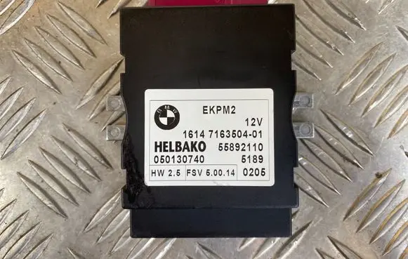 BMW 5 E60 E61 Fuel injection pump control unit/module 7163504 050130740 55892110