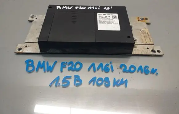 BMW 1 F20 F21 Bluetooth control unit module 2447795