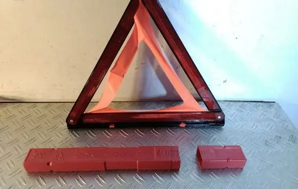 Audi A4 S4 B8 8K Emergency warning sign 8K0860251