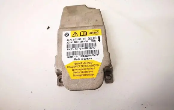 BMW 5 E60 E61 Airbag control unit/module 6577917201901 65.779172019-01