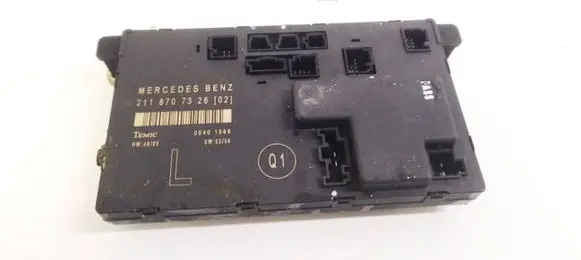 Mercedes-Benz E W211 Door control unit/module 2118707326 00401599