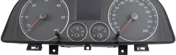 Volkswagen Touran I Speedometer (instrument cluster) 1T0920871A