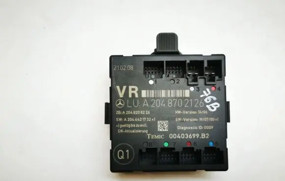 Mercedes-Benz C W204 Door control unit/module A2048702126