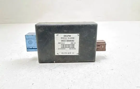 Peugeot 407 Alarm control unit/module 9657384680 42440006