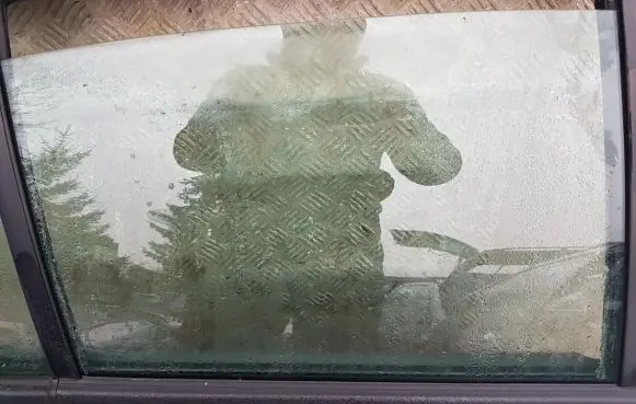 Nissan Almera N16 Rear door window glass