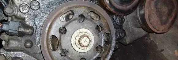 Toyota Aygo AB10 Crankshaft pulley