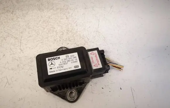 Mercedes-Benz E W211 ESP acceleration yaw rate sensor 0265005246