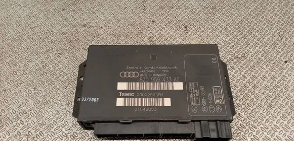 Audi A2 Comfort/convenience module 8Z0959433AC