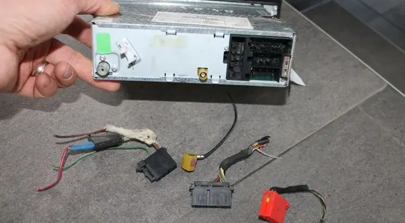 Audi A3 S3 8P Sound system wiring loom 8P0035186