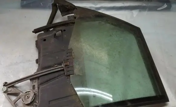 Sliding door window regulator with motor