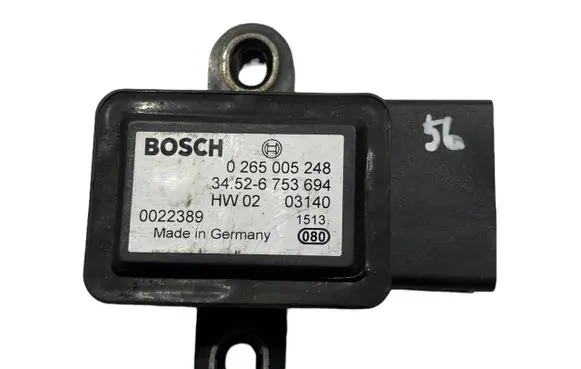 BMW X5 E53 ESP acceleration yaw rate sensor 6753694 34526753694 0265005248